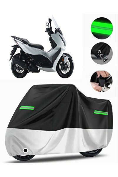 MotoEN غطاء خلفي Zontes 350 E متوافق مع القماش المشمع الفاخر للدراجات النارية...