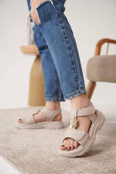 Daxtors D1600 Daily Orthopedic Comfortable Sandals with Back Elastic