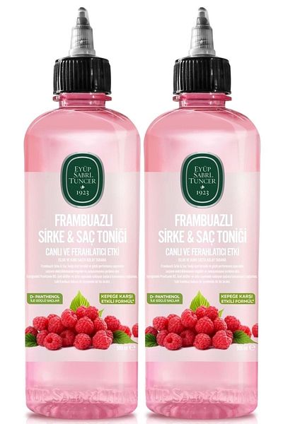 Eyüp Sabri Tuncer Hair Tonic 500ml with Raspberry Vinegar (Set of 2)