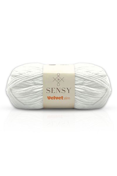 SENSY Velvet Slim Hand Knitted, Velvet Amigurumi and White Floss Blanket