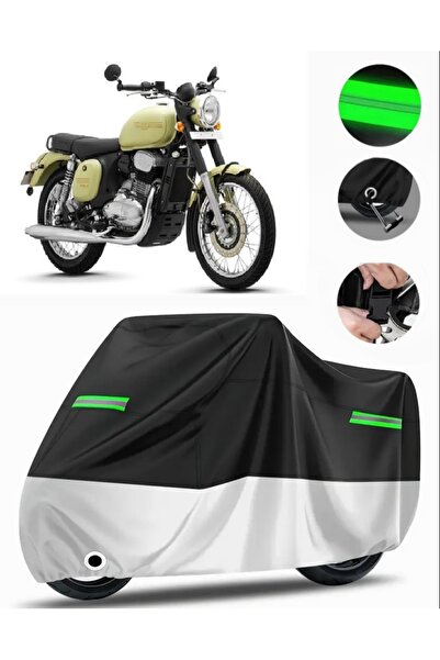 MotoEN Jawa Forty Two متوافق مع القماش المشمع للدراجات النارية Premium (متواف...