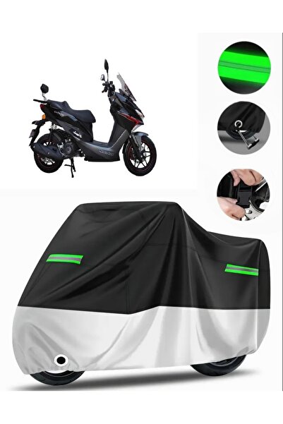 MotoEN Motolux MTX 125 Topcase متوافق مع القماش المشمع الممتاز للدراجات النار...