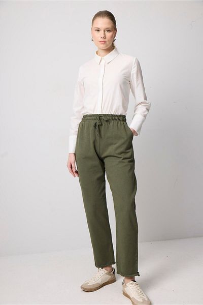 Touché Privé Wide Pocket Pants with Elastic Belt