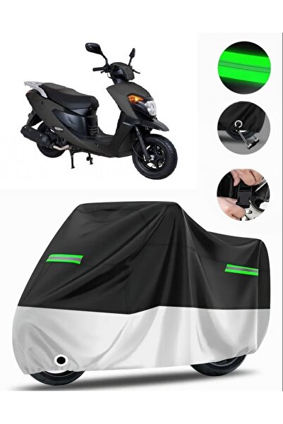 MotoEN Daelim Dart 125 Topcase متوافق مع القماش المشمع الممتاز للدراجات النار...
