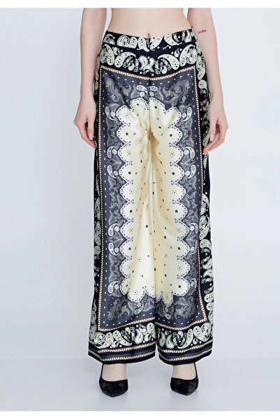 MİANOTTE Long Sleeve Patterned Regular Jacket - Pants Bottom Top Set