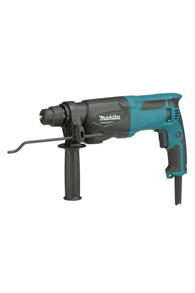Makita مثقاب مطرقة دوارة M8700B للخرسانة والصلب والخشب، 22 مم، وضعان للتشغيل، 710 وات، 2.9 كجم