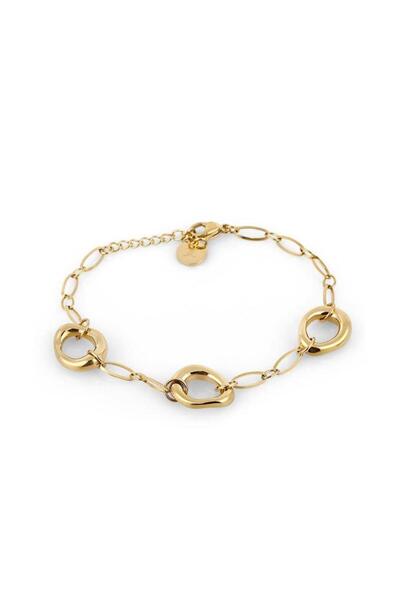 Daniel Klein Dkj.3.1022.4 Zincir Detaylı Altın Kadın Bileklik