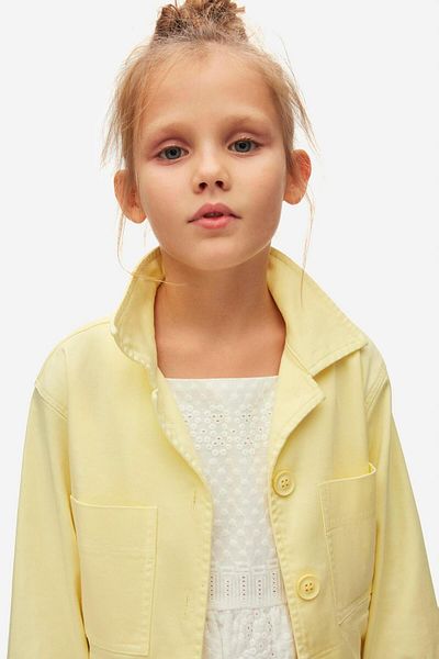 nk kids Комплект от 3 части за момичета Georgia Carnelian за 4-8 години - жълт