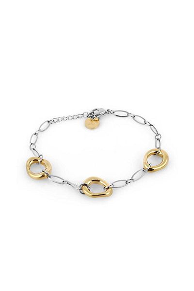 Daniel Klein Dkj.3.1022.2 Chain Detailed Metal-Gold Women's Bracelet