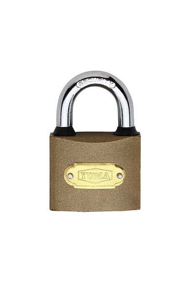 Banyolove Yuma Padlock, Yellow Cast 38 Mm, Ym 1038B