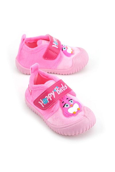 GEZER 03368 Girl's Daily Velcro Slippers Nursery Shoes