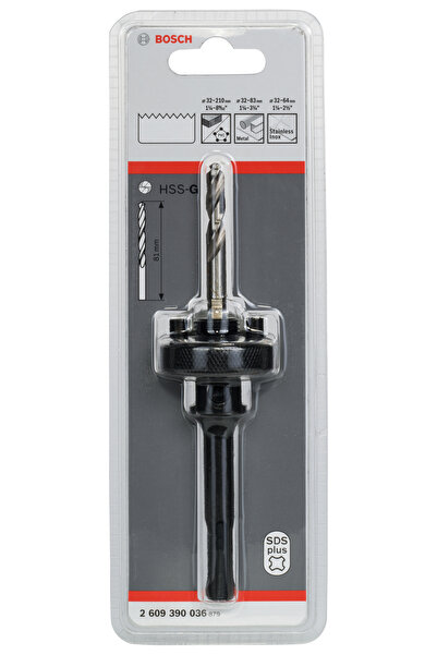 Bosch Standart Sds-Plus Panç Adaptör Panç 32-210 mm 2609390036