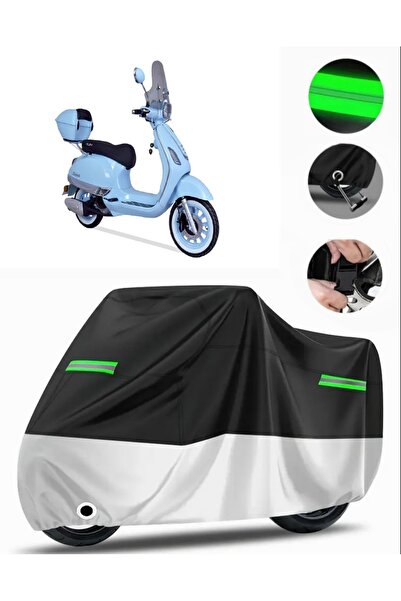 MotoEN Arora Safari 50 Backpack Compatible Premium Motorcycle Tarpaulin (Lock...
