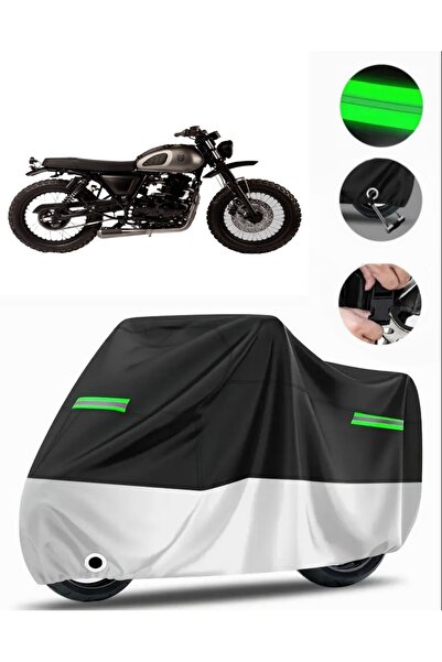 MotoEN Mutt Mushman 250 حقيبة خلفية متوافقة مع القماش المشمع للدراجات النارية...