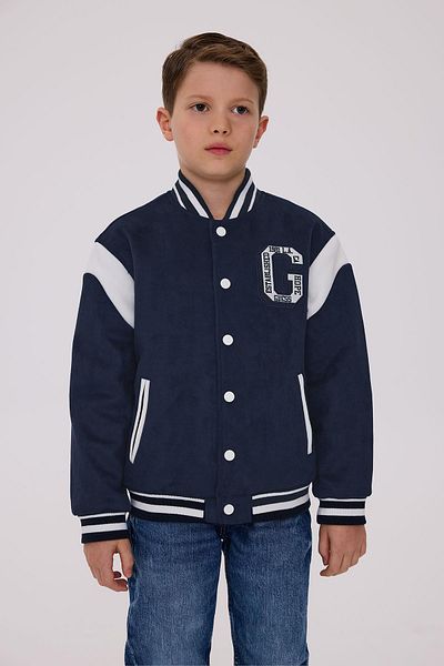 Guess Bg Store Boy's Navy Blue Jacket