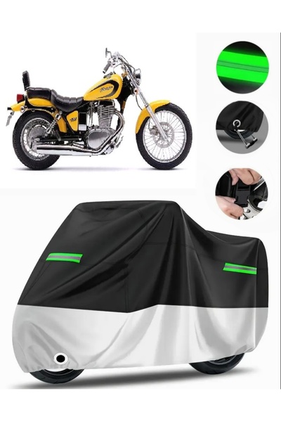 MotoEN حقيبة سوزوكي LS 650 Savage الخلفية المتوافقة مع القماش المشمع للدراجات...
