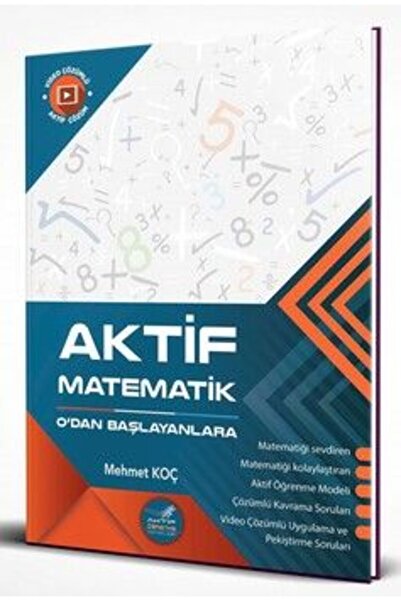 Aktif Eğitim Yayınları Aktif Öğrenme TYT Aktif Matematik 0 dan Başlayanlara