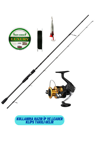 balikavdunyasi FX 3000 & Naniwaosakashi Varenka 228 cm 7-21 Spin Olta Takım Seti