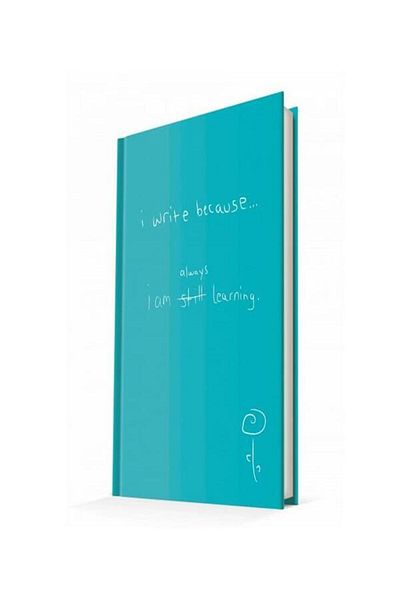 BOOK AND MORE Scriu pentru că învăț mereu Caietul cu linii cu copertă rigidă scrisă