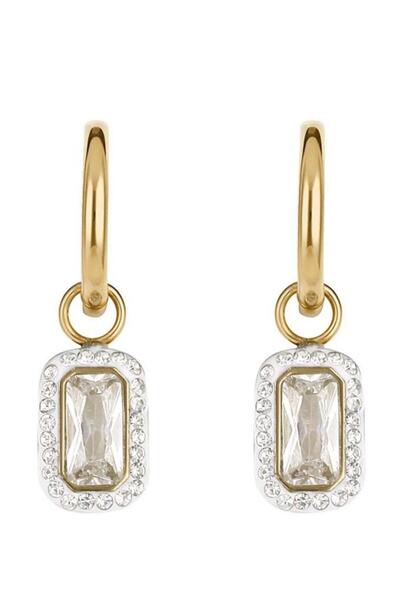 Daniel Klein DKJ.3.5008.3 Taşlı Tasarım Altın Kadın Küpe