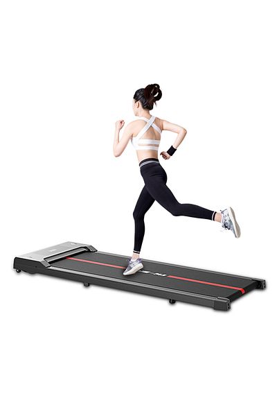 ETG 1-6KM/H Household Flat Electric Treadmill Easy to Store and Foldable 121*50*8CM