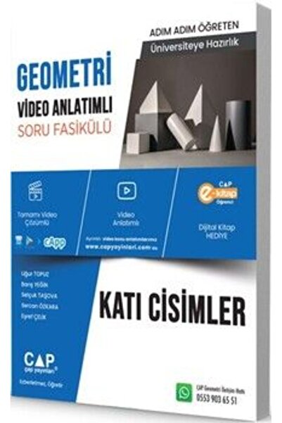Çap Yayınları Çap Yayınları Geometri Katı Cisimler