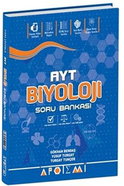 Apotemi Yayınları Apotemi Yayınları AYT Biyoloji Soru Bankası