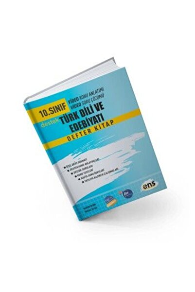 Ens Yayınları ENS Yayıncılık 10. Sınıf Türk Dili ve Edebiyatı Defter Kitap
