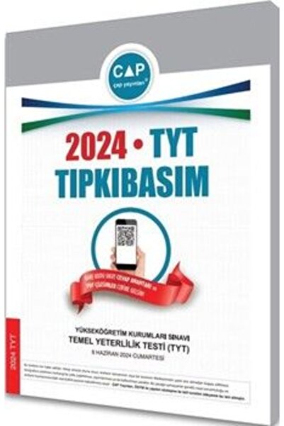 Çap Yayınları Çap Yayınları 2024 TYT Tıpkı Basım