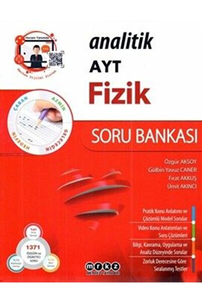 Merkez Yayınları Merkez Yayınları AYT Fizik Analitik Soru Bankası