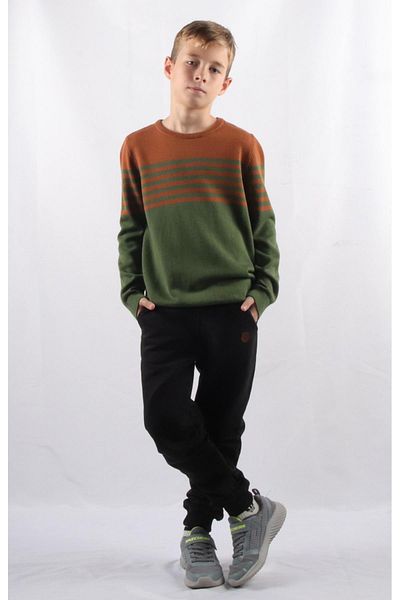 ALEXANDERGARDI Crew Neck Children's Knitwear Sweater (C23-7102)