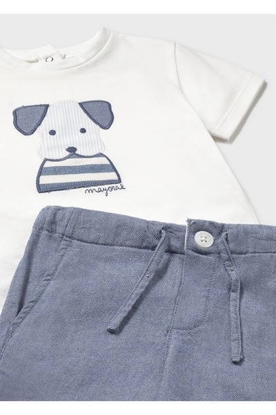 MAYORAL Baby Boy Bermuda T-Shirt Shorts Suit 1252