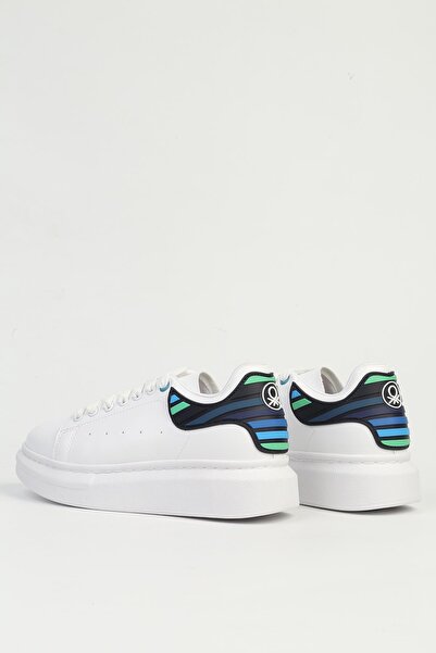 Benetton Beyaz Kadın Sneaker