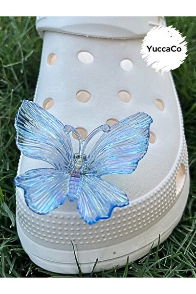Crocs Kelebek Terlik Süsü Üç Boyutlu/ 3D Crocs Charm/Kelebekli Jibbitz