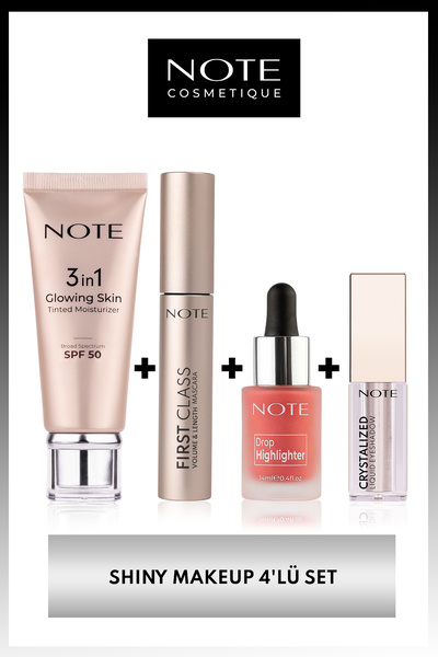 NOTE Shiny Makeup 4'lü Makyaj Seti