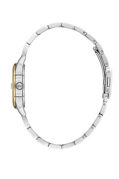 Daniel Klein Water Resistant Metallic Gold Women Wrist Watch Dk.1.13782-6 Stone Design