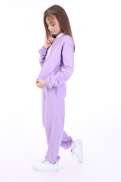 Toontoy Girl's Tracksuit Set - Comfortable and Stylish