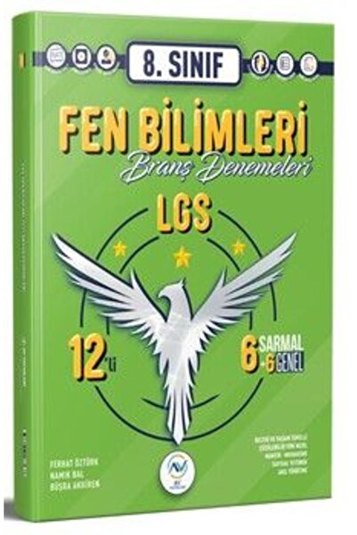 Genel Markalar Av Akıllı Versiyon Yayınları 8. Sınıf LGS Fen Bilimleri 12 li ...