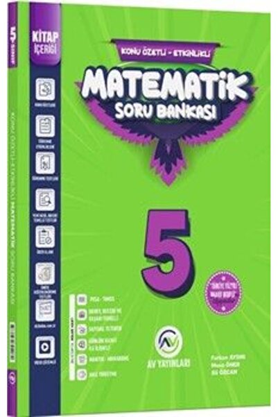 AV YAYINLARI Av Yayınları 5. Sınıf Matematik Kazanım Etkinlikli Soru Bankası
