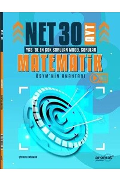 Genel Markalar Aromat Yayınları AYT Matematik 30 Net Model Sorular Soru Bankası