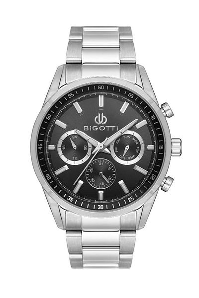 Bigotti Bg.1.10472-2 All Functions Active Metallic Color Men's Wristwatch