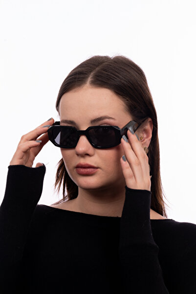 PROTCO نظارات شمسية مستطيلة للجنسين للنساء والرجال زجاج Uv400