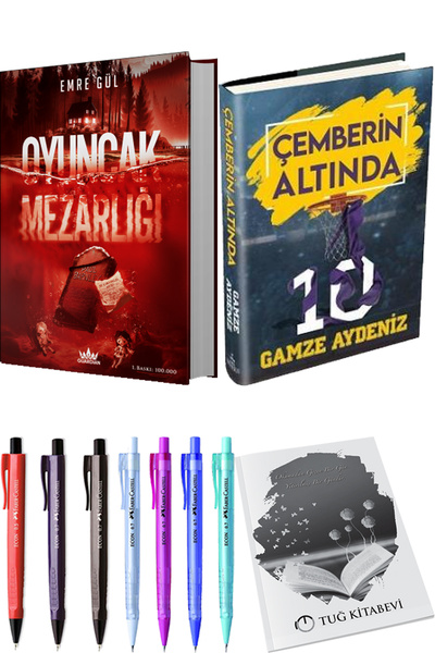 Ephesus Yayınları Oyuncak Mezarlığı Ciltli ve Çemberin Altında - 1 Ciltli + H...
