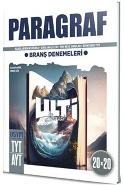 Bes Yayınları Ulti Yayınları TYT AYT Paragraf Branş Denemeleri