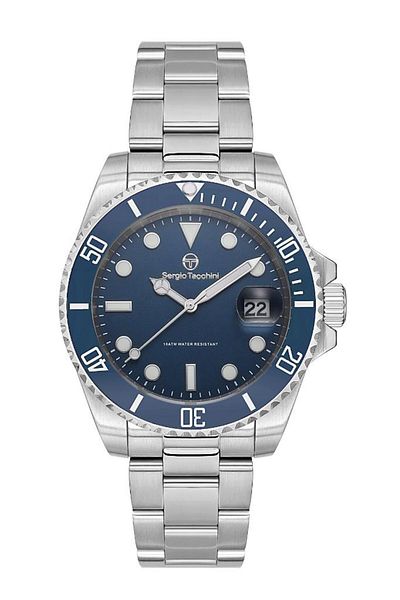 Sergio Tacchini St.4.10001-2 Steel Cord Functions Active Metal Men's Wristwatch