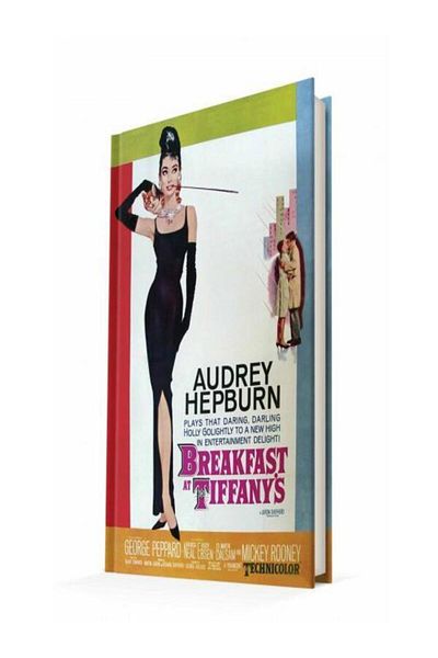 BOOK AND MORE Breakfast at Tiffanys Themed Notebook