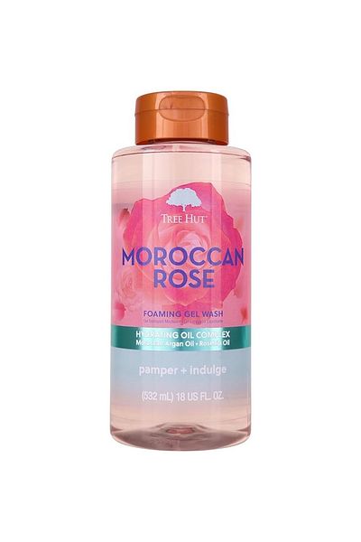 TreeHut Tree Hut Moroccan Rose Nourishing & Moisturizing Foaming Gel Wash | 532 Ml