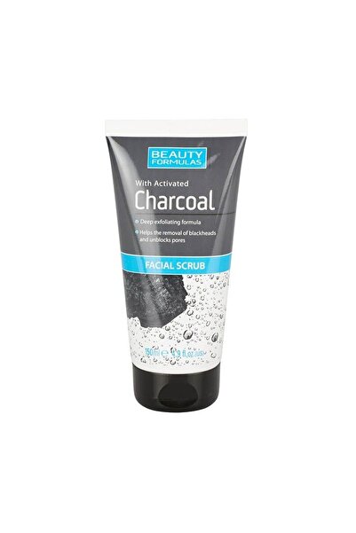 BEAUTY FORMULAS Charcoal Facial Scrub -To Removal Of Blackheads And Unblock P...