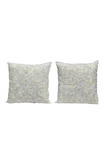 Skhome Super Economical 2 Pieces Square Sponge Throw Pillow Inner Pillow Filler