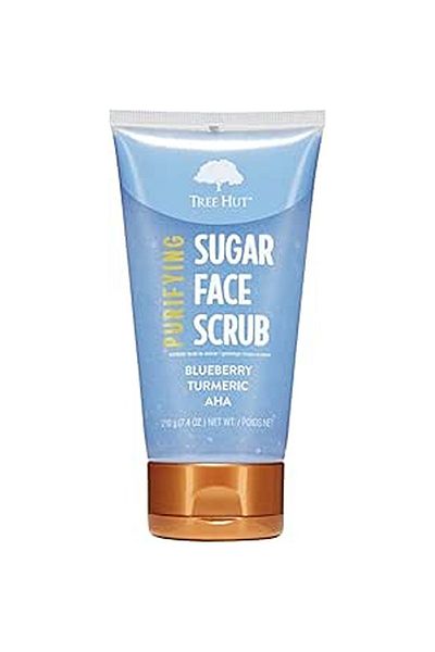 TreeHut Purifying Blueberry Turmeric Face Scrub - Reveal Soft, Glowing Skin | 210 Grams